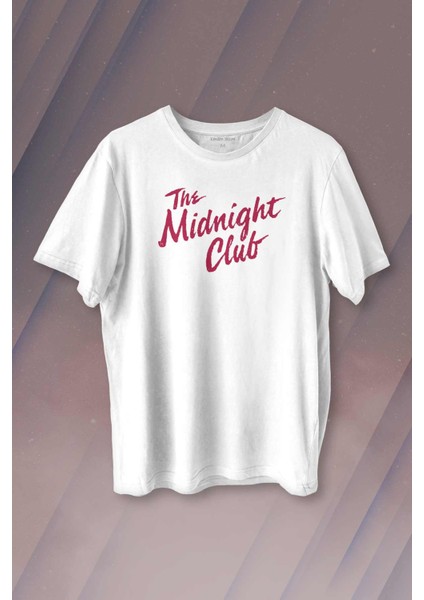 The Midnight Club Logo Dizi Baskılı Tişört Unisex T-Shirt
