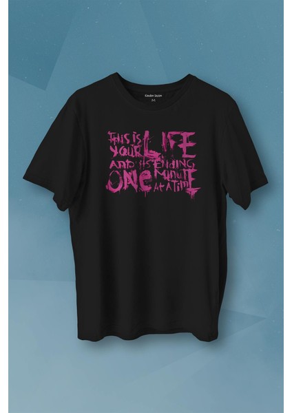 Fight Club This Is Your Life Tyler Durden Dövüş Kulübü Baskılı Tişört Unisex T-Shirt