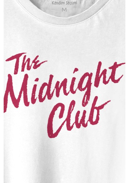 The Midnight Club Logo Dizi Baskılı Tişört Unisex T-Shirt fiyatları