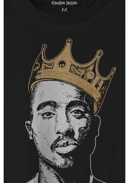 Tupac Hip Hop Rap Music 2pac Baskılı Tişört Unisex T-Shirt fiyatları