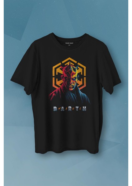 Kendim Seçtim Dark Side Star Wars Darth Maul Baskılı Tişört Unisex T-Shirt