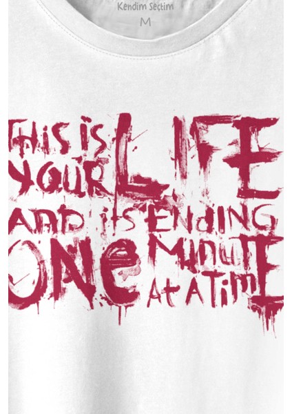 Fight Club This Is Your Life Tyler Durden Dövüş Kulübü Baskılı Tişört Unisex T-Shirt fiyatları
