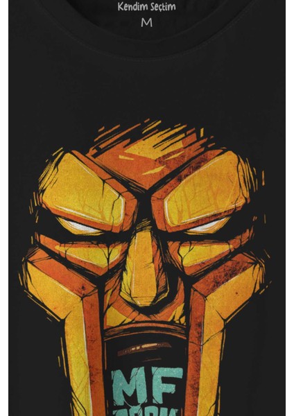 Mf Doom Hip Hop Doomsday J Dilla Rap Baskılı Tişört Unisex T-Shirt