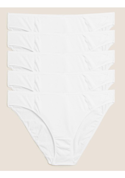 5'li Dikişsiz Bikini Külot Seti