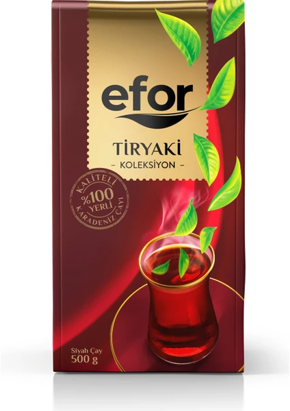 Efor Tiryaki Dökme Siyah Çay - 500gr