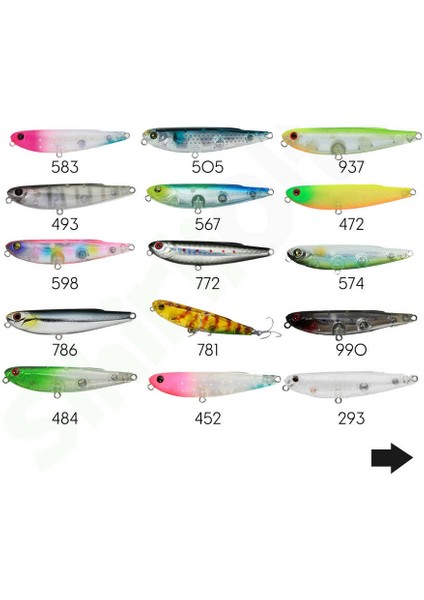 Zipbaits Fakie Dog 70 mm 8.2 gr Su Üstü Maket Yem
