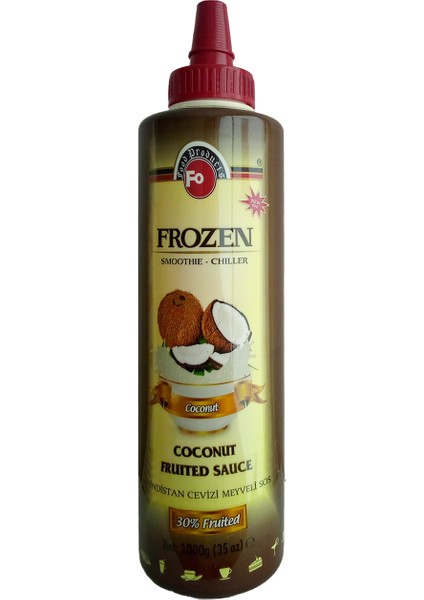Hindistan Cevizi Meyveli Sos Püre 1 lt