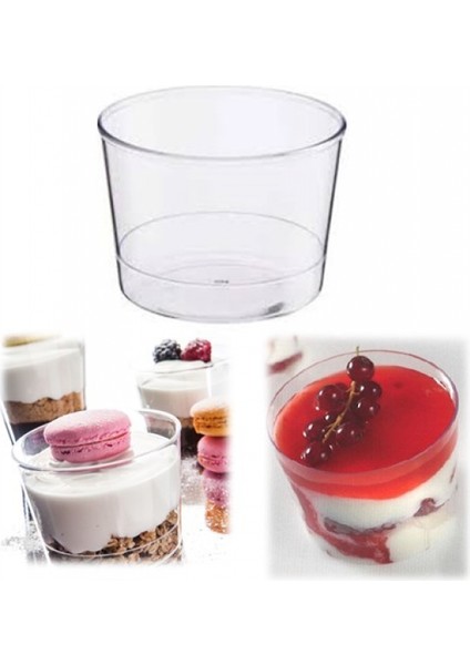 Silindir Tatlı Kabı 250 ml 30'lu