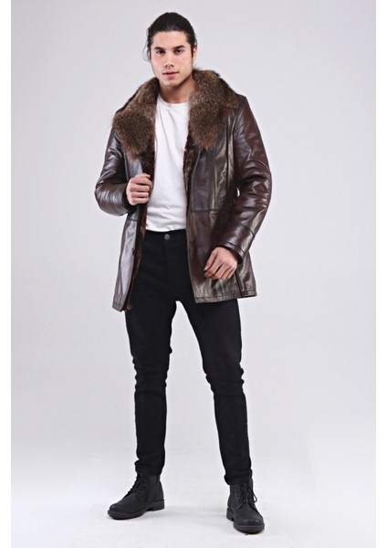 Erkek Içi Kürklü Hakiki Deri Ceket modelleri