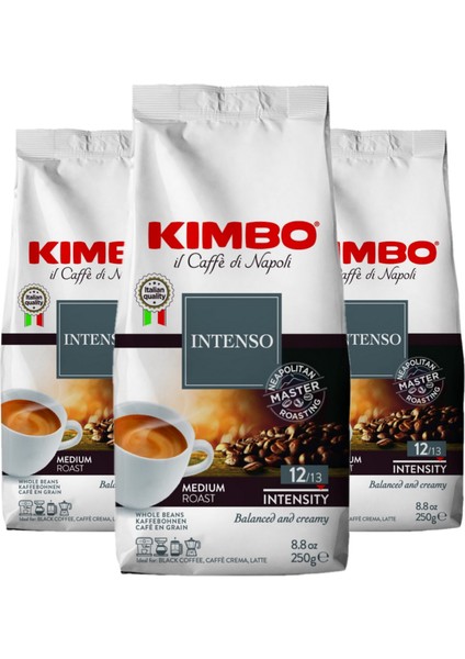 Intenso Çekirdek Kahve (250 Gr) (3'lü Set)