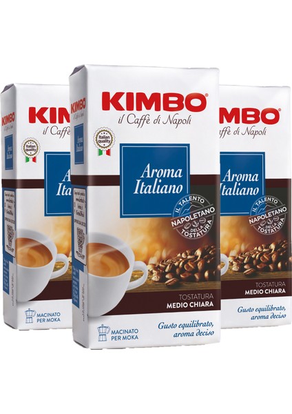Aroma Italiano Filtre Kahve (250 Gr) (3'lü Set)
