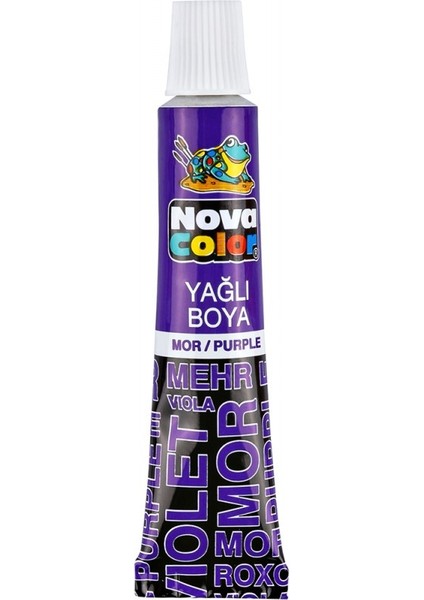 Yağlı Boya 9 ml Mor Tüpte 2 Adet