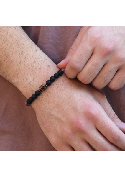 Koç Burcu Erkek Doğal Taş Bileklik modelleri