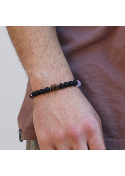 Koç Burcu Erkek Doğal Taş Bileklik indirimleri