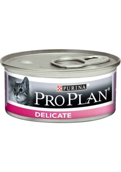 Proplan Delicate Hindi Etli Kedi Konservesi 6 Adet 85 gr Hassas Kedi Yaş Maması modelleri