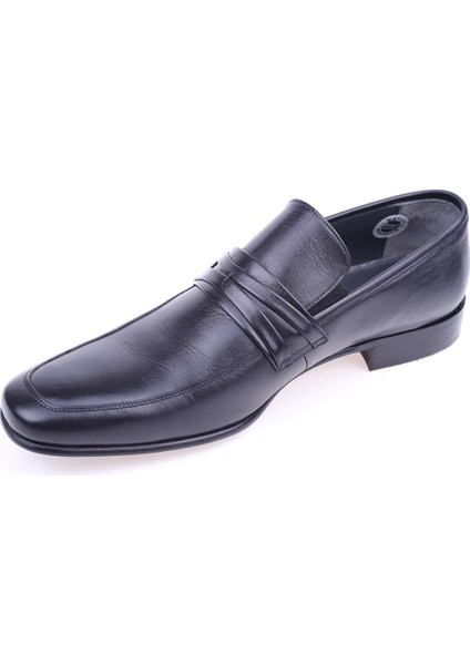 1076 Erkek Neolit Taban Klasik Bağcıksız Deri Ayakkabı modelleri