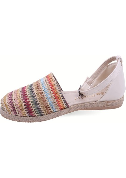 Walkenzo Su Perisi 1701 Kadın Hasır Örme Günlük Ayakkabı modelleri