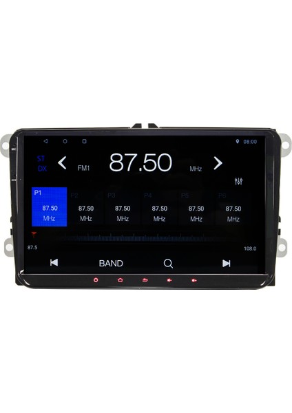 Skoda Roomster Android 12 Carplay Multimedya Ekran 4gb RAM+64GB HDD