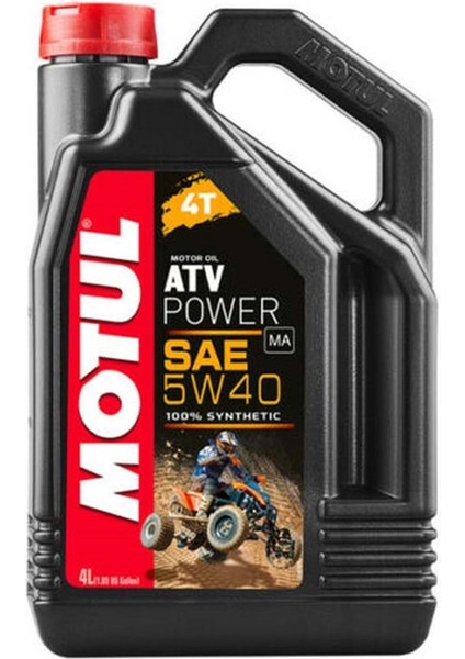Atv Power 4t 5W40 1l Motorsiklet Yağı