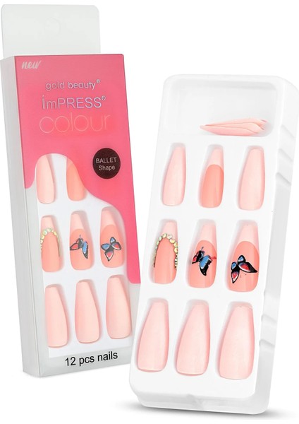 Tak Ve Çık Kendinden Yapışkanlı Takma Tırnak & Tırnak