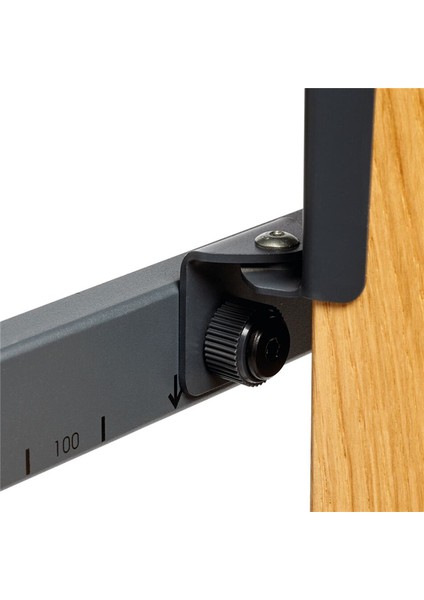 Tvs 3695 40''-77'', Tv Standı, Meşe - Siyah