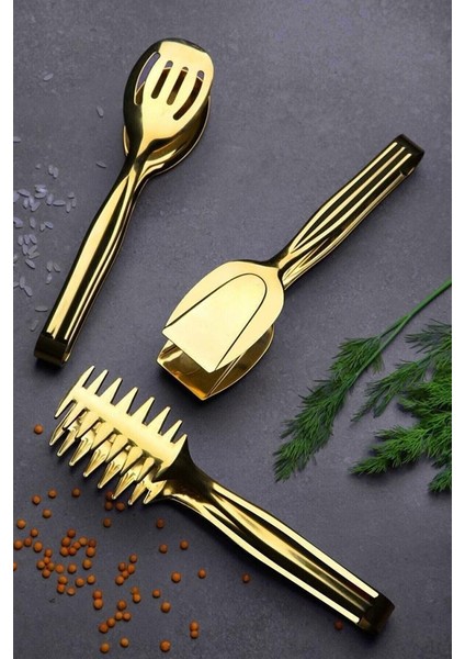 Gold 3 Lü Maşa Seti