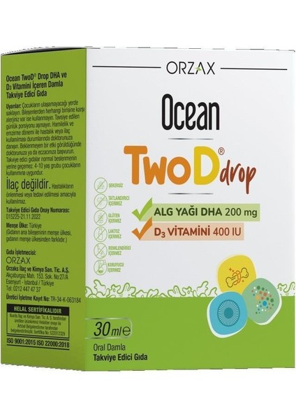 Ocean Twod Drop Da mla 30 ml