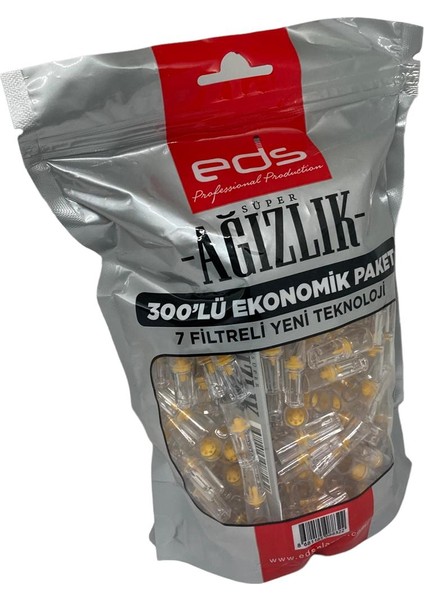 Sigara Filtresi Standart Ağızlık 300'Lü Ekonomik Paket