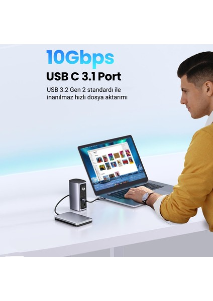 UGREEN USB-C Multifunction Docking Station Pro - 90325