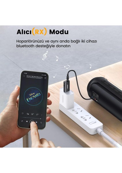 Bluetooth 5.1 3.5mm Aux Alıcı Verici Bluetooth Adaptörü fırsatları