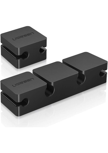 4 + 2 Kanallı Silikon Kablo Düzenleyici Organizer