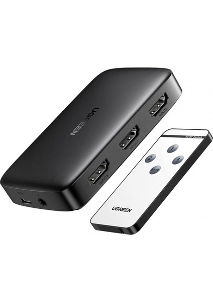 Uzaktan Kumandalı 3 Giriş 1 Çıkış 4K 30Hz HDMI 1.4 Switch