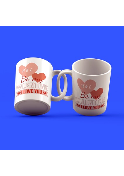Sevgililer Günü Tasarımı Çay Kahve Kupası