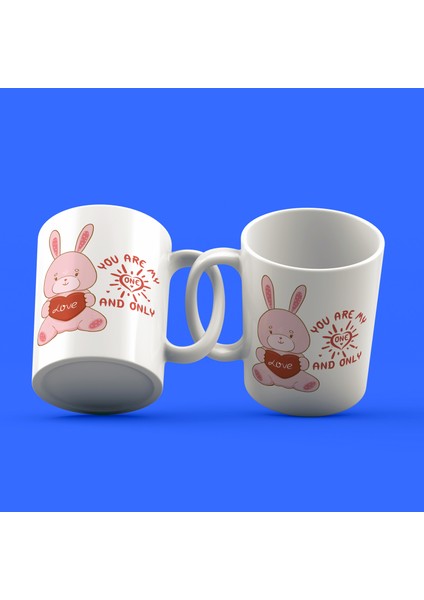 Sevgililer Günü Tasarımı Çay Kahve Kupası