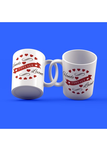 Sevgililer Günü Tasarımı Çay Kahve Kupası