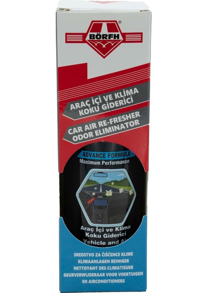 Araç Içi ve Klima Koku Giderici 200 ml ( Klima Bombası)