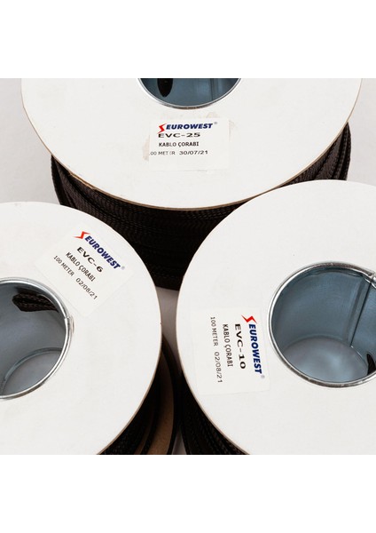 EVC-12 12MM HALOJEN FREE KABLO TOPLAMA ÇORABI ( 100 Metre ) modelleri