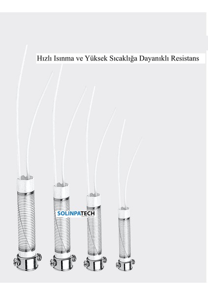 60W Profesyonel Yüksek Sıcaklığa Dayanıklı Resistörlü Kalem Havya Pasta Stand Lehim Bant