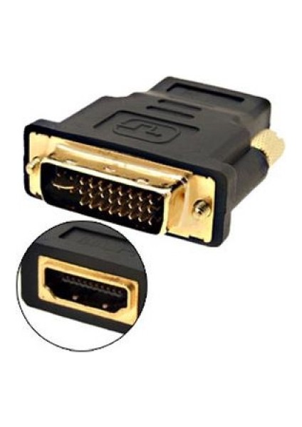 24+5 DVI Erkek To HDMI Dişi Çevirici Aparat fiyatları