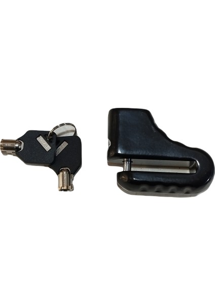 Motosiklet Çelik Disk Kilidi Kilit 5.5 mm Siyah (Alarmlı Değildir)