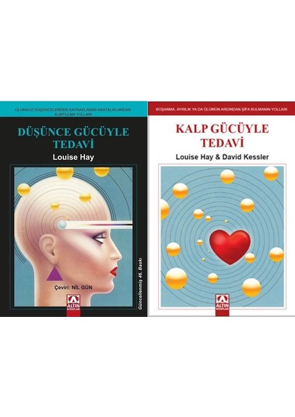 Kalp Gücüyle Tedavi - Düşünce Gücüyle Tedavi - 2 Kitap - Louise L. Hay