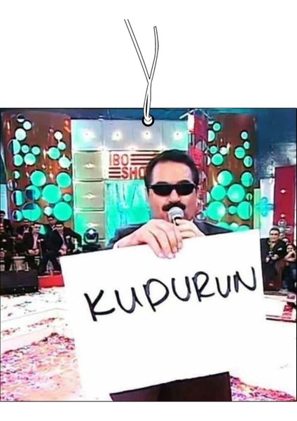 Ibrahim Tatlıses Kudurun Tasarımlı Dekoratif Oto Kokusu