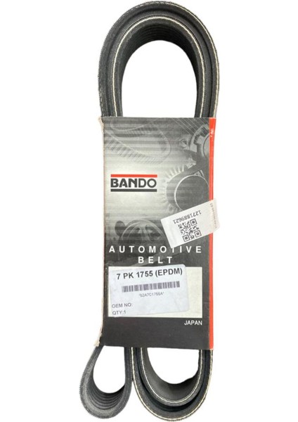 Gergi Kasnak Kayışı Daf Euro 5 1812162 (7 Pk 1755) Bando