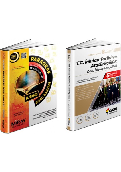LGS 8. Sınıf Paragraf Soru Bankası & Aydın T.C. Inkılap Tarih