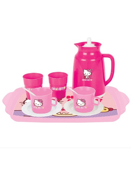 06-026 Hello Kitty Çay Seti 10 Parça Eğitici Oyuncak