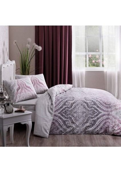 Tek Kişilik Nevresim Takımı Lila