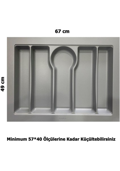 67*49 Çekmece Içi Kepçelik ve 67*49 Kaşıklık Ikili Set