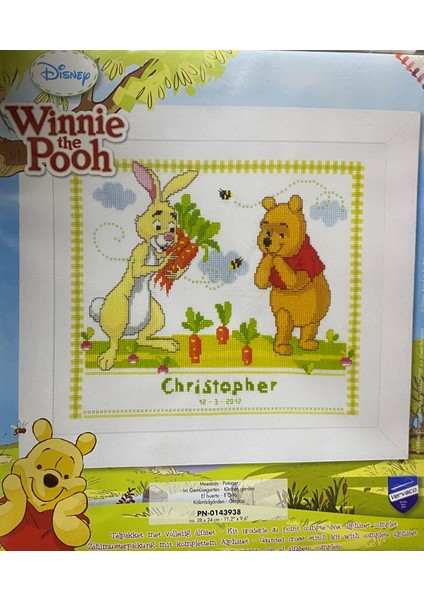 Yastık Pn 0143938 Winnie The Pooh Işlenecek Goblen Etamin