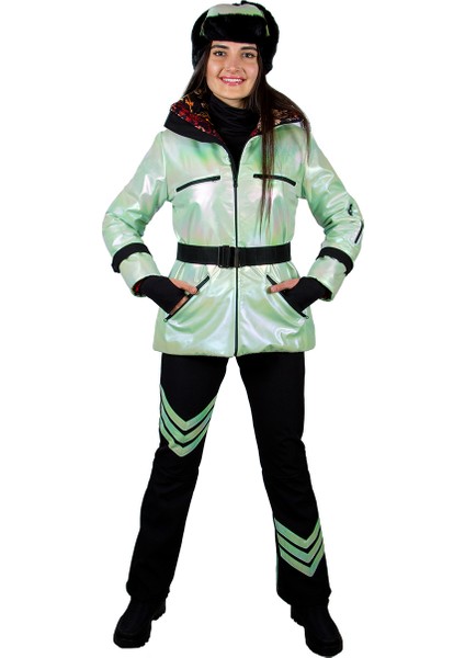 Sd Neon Renk Kayak-Snowboard Ceket Pantolon Takım