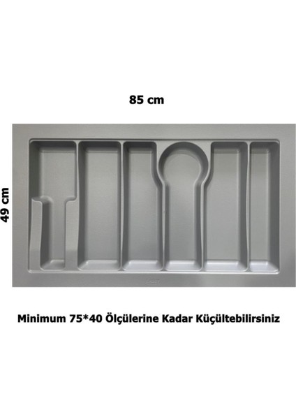 85*49 Çekmece Içi Kepçelik ve 85*49 Kaşıklık Ikili Set